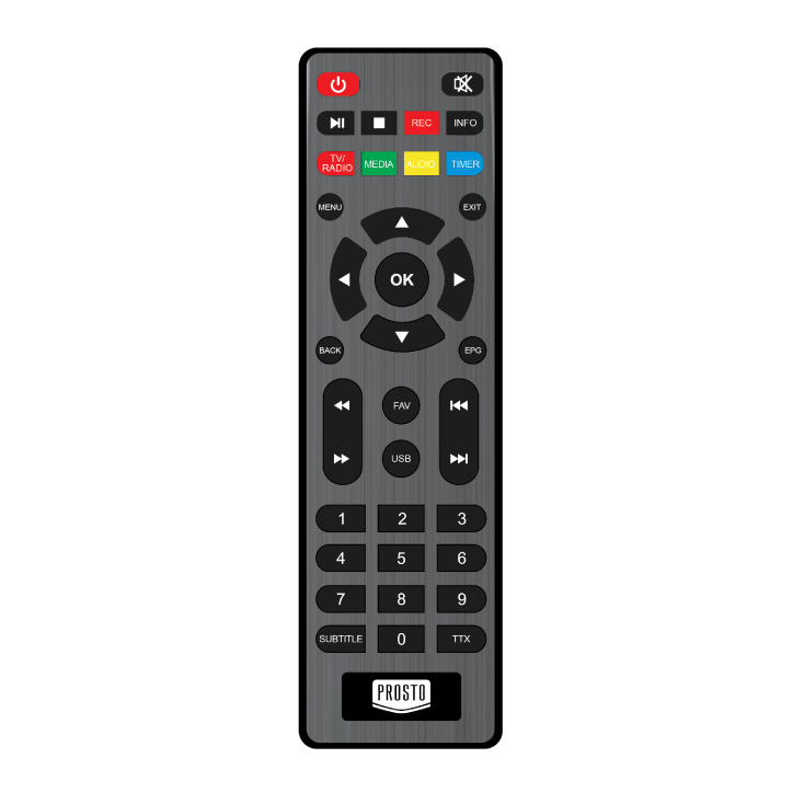 Daljinski upravljač za DVBT402 risiver slika 1
