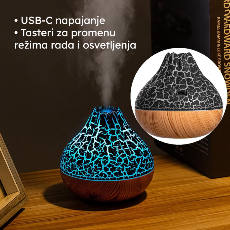 Stona ultrazvučna aroma lampa slika 2