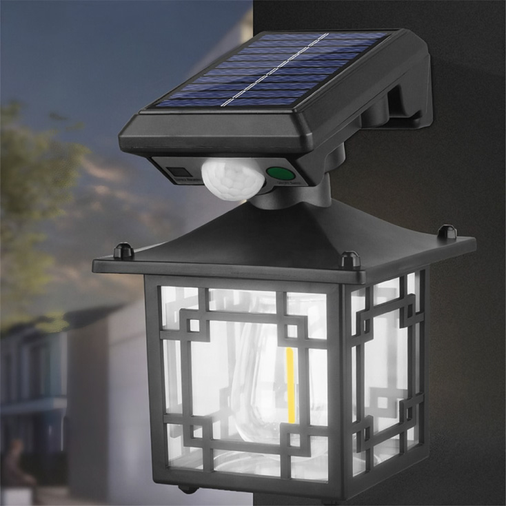 Solarna lampa sa senzorom pokreta slika 1