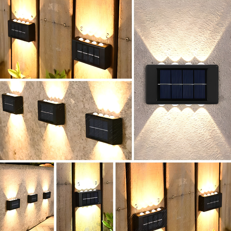 Nazidna solarna lampa - 2 kom. slika 2