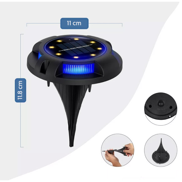 Solarna baštenska lampa - 4 kom. slika 4
