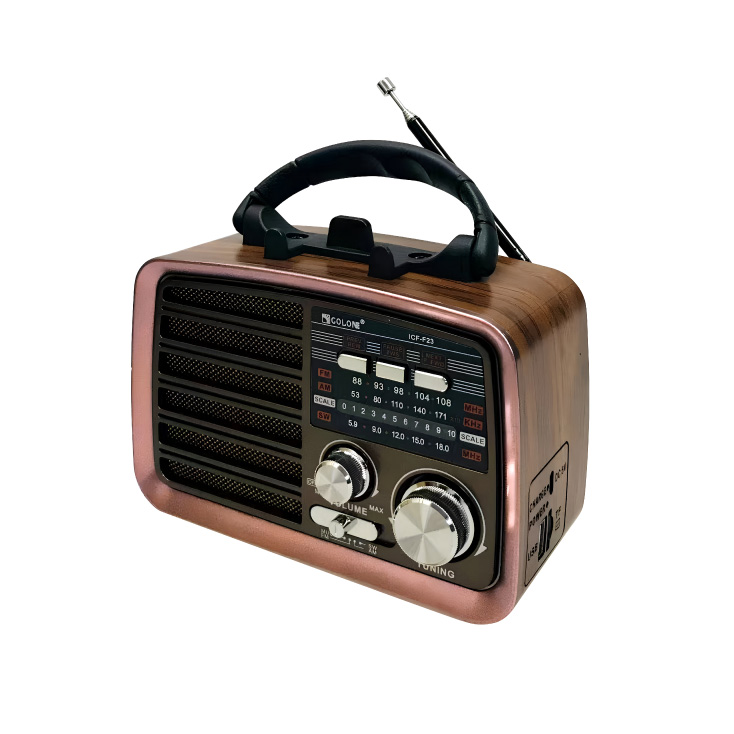 Prenosni retro radio prijemnik slika 3