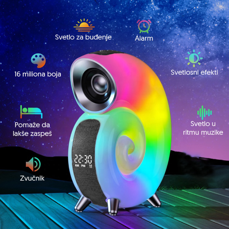 Bluetooth RGB zvučnik slika 2
