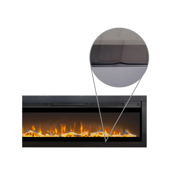 PROSTO električni 40" 2u1 kamin 2000W outlet slika 2