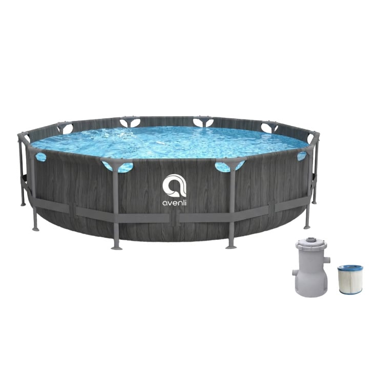 Montažni bazen sa pumpom 305x76cm 4672l slika 1