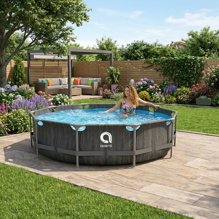 Montažni bazen sa pumpom 305x76cm 4672l slika 2