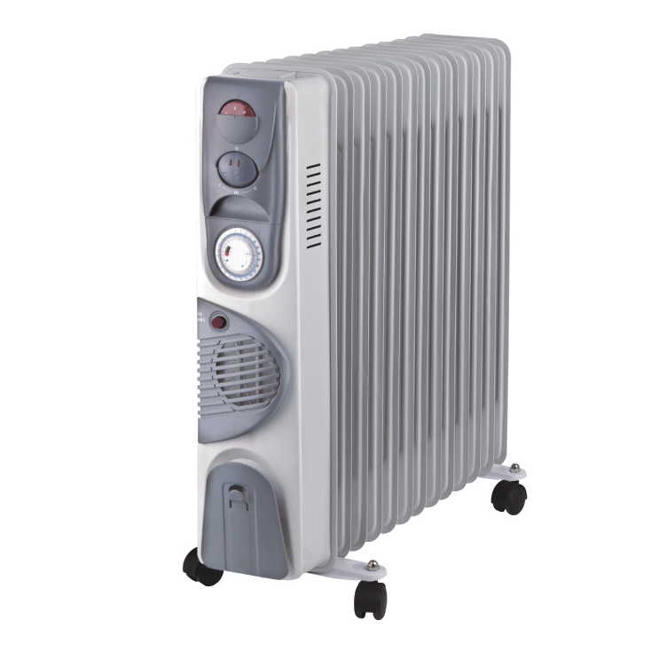 PROSTO uljani radijator 13 rebara sa ventilatorom slika 1
