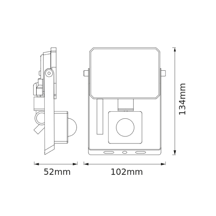 OSRAM LED reflektor sa PIR senzorom 10W 6500K slika 3