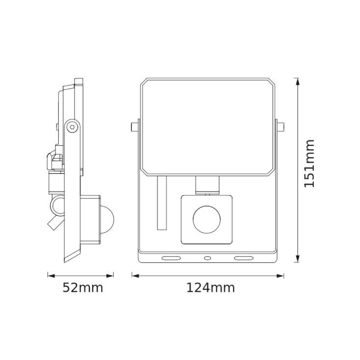 OSRAM LED reflektor sa PIR senzorom 20W 6500K slika 3