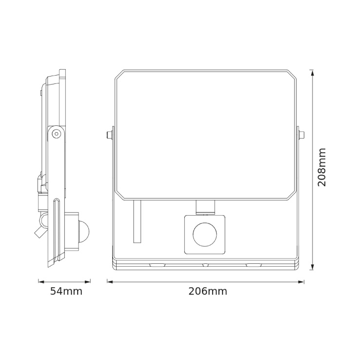 OSRAM LED reflektor sa PIR senzorom 50W 6500K slika 3