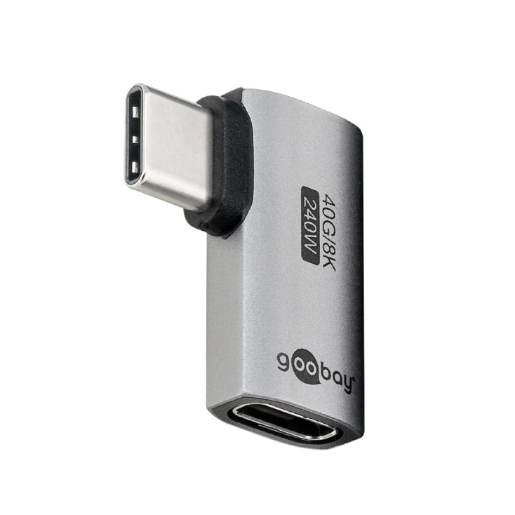 Ugaoni USB-C adapter slika 1