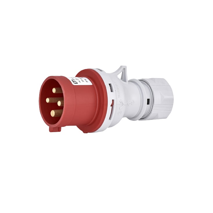 Industrijski utikač 32A 4P 400V 3P+PE slika 1