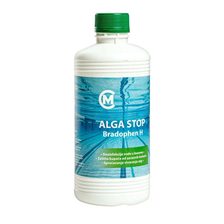 Algastop za bazene Bradophen H 1l slika 1