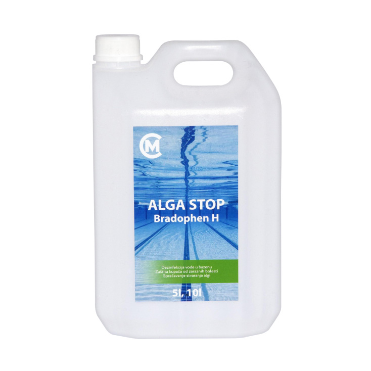 Algastop za bazene Bradophen H 5l slika 1
