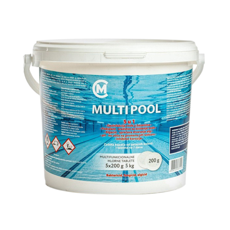 Multi-pool tablete 200g, 5kg slika 1