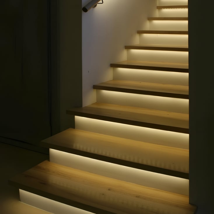 Set aluminijumski profil za LED trake 2m 15.8x15.8 slika 3