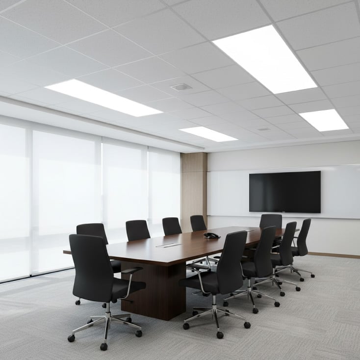 LED panel High Lumen 40W 120lm/W 6500K 1195x295mm slika 4