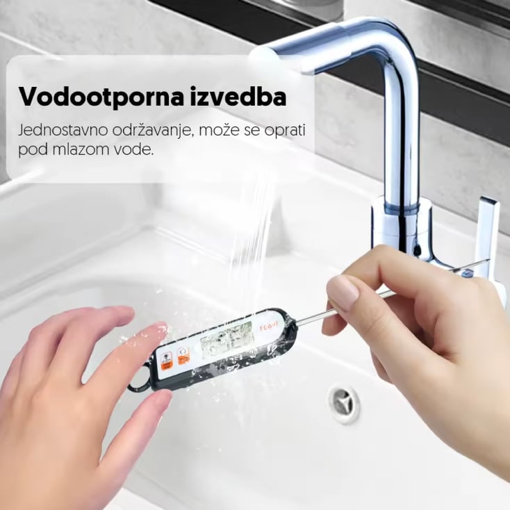 Vodootporni ubodni termometar -50C°~300C° slika 4