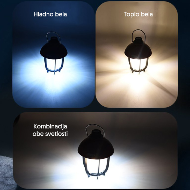 Prenosna LED punjiva lampa slika 2
