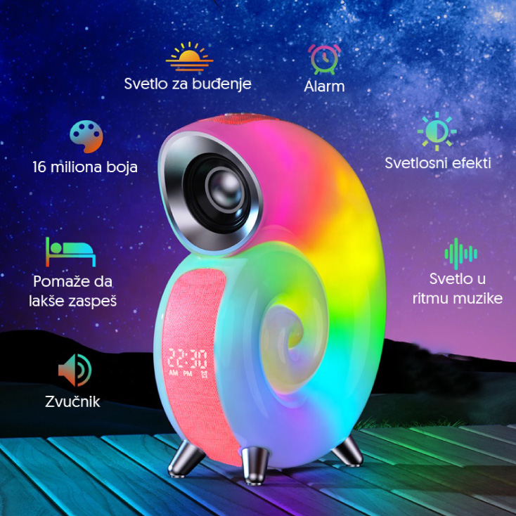 Bluetooth RGB zvučnik slika 2