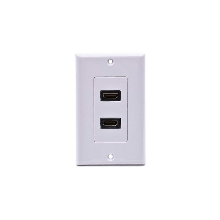 Dupla HDMI utičnica sa 2 HDMI kabla slika 1