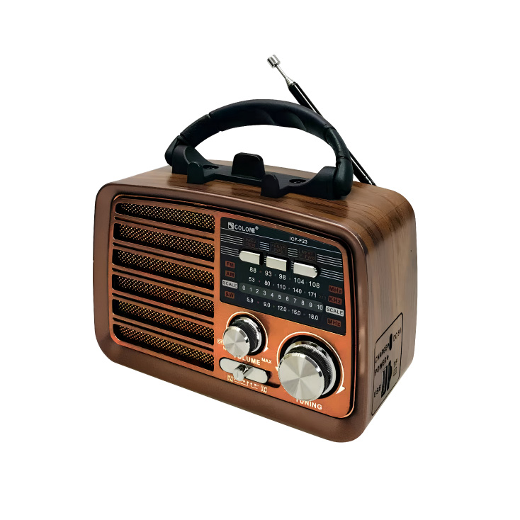 Prenosni retro radio prijemnik slika 3