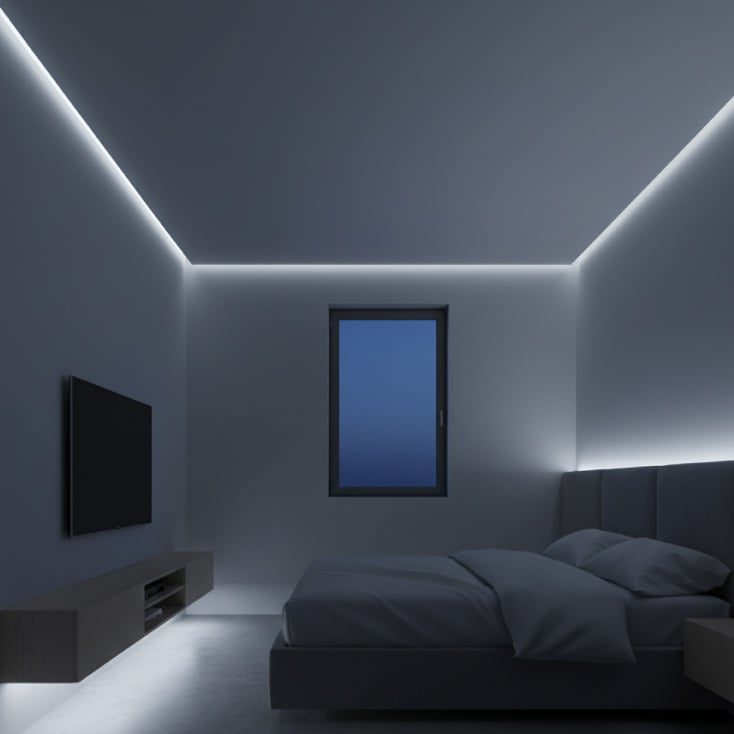 COB LED traka 6500K 320 LED/m IP20 slika 4