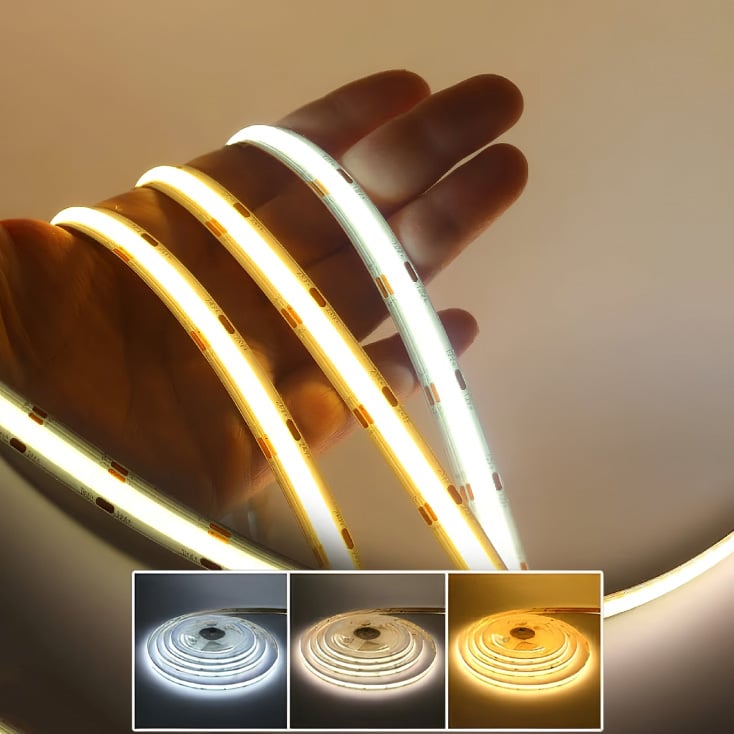 CCT COB LED traka 608 LED/m IP20 slika 1