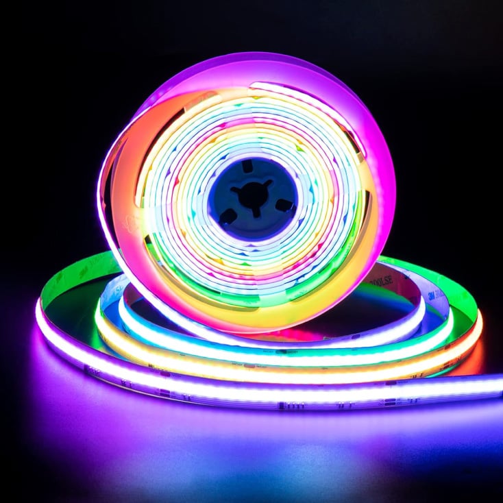 RGB pixel COB LED traka 432 LED/m WS2811 12V slika 1