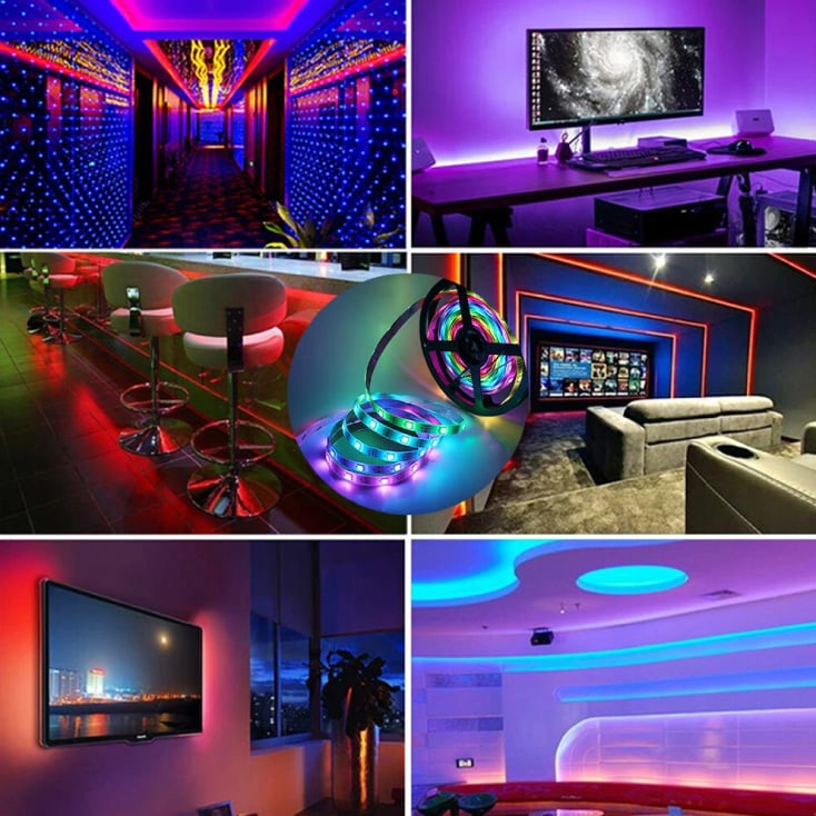 RGB pixel LED traka 60 LED/m TX1812 5V slika 2