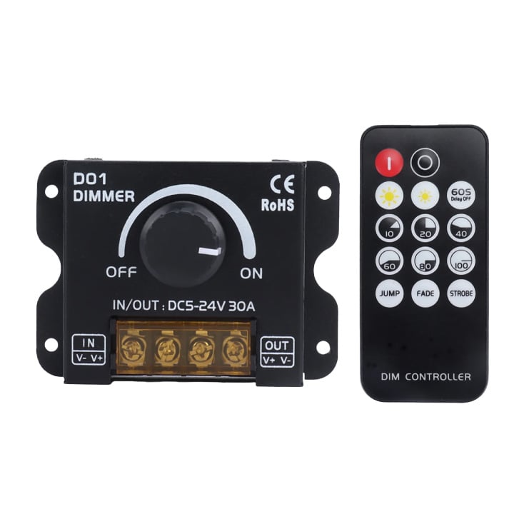 Dimer za LED trake sa daljinskim upravljačem 360W slika 1