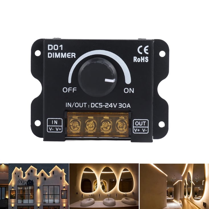 Dimer za LED trake sa daljinskim upravljačem 360W slika 4