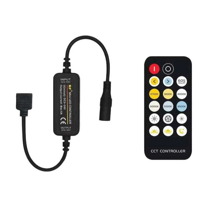 Mini LED CCT kontroler sa daljinskim upr. 72W slika 1