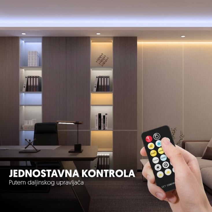 Mini LED CCT kontroler sa daljinskim upr. 72W slika 3