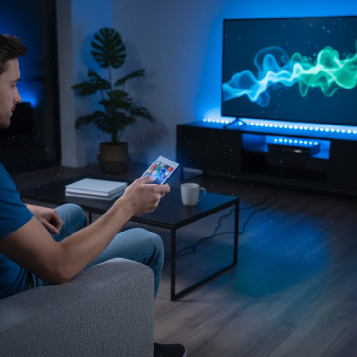 Kontroler za RGB LED trake sa daljinskim upr. 432W slika 2