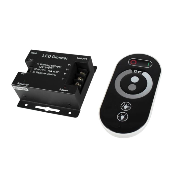 Dimer za LED trake, touch daljinski 216W slika 2