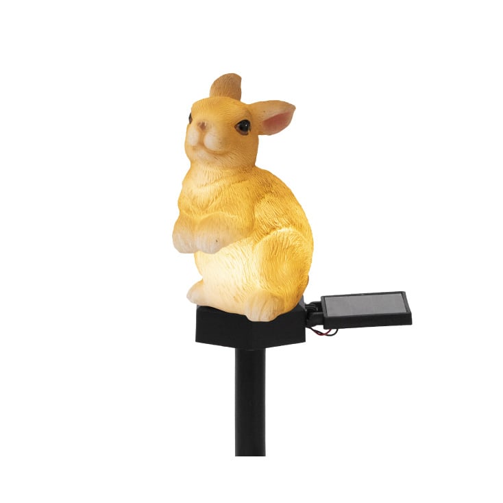 Solarna baštenska lampa "zec" slika 1