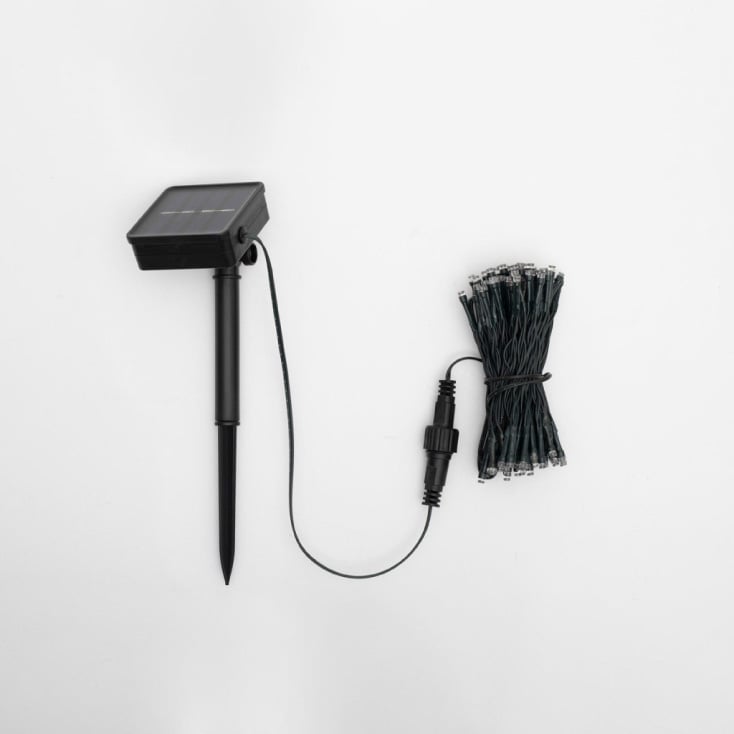 Solarni LED niz 7m, 100 toplo belih dioda slika 2