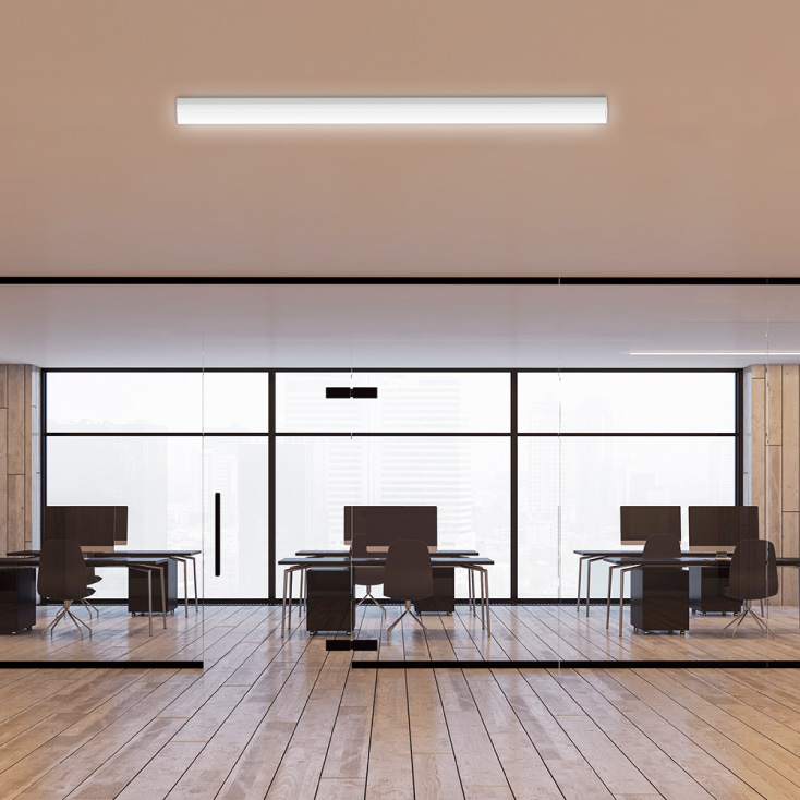 LED CCT nadgradna lampa 119cm 36W, senzor slika 2