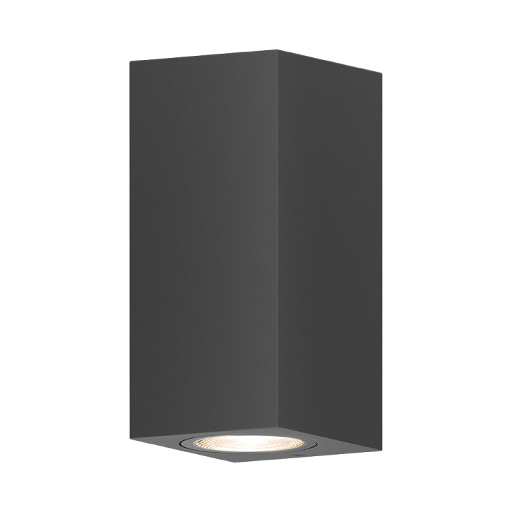 BRAYTRON siva zidna lampa 2xGU10 slika 1