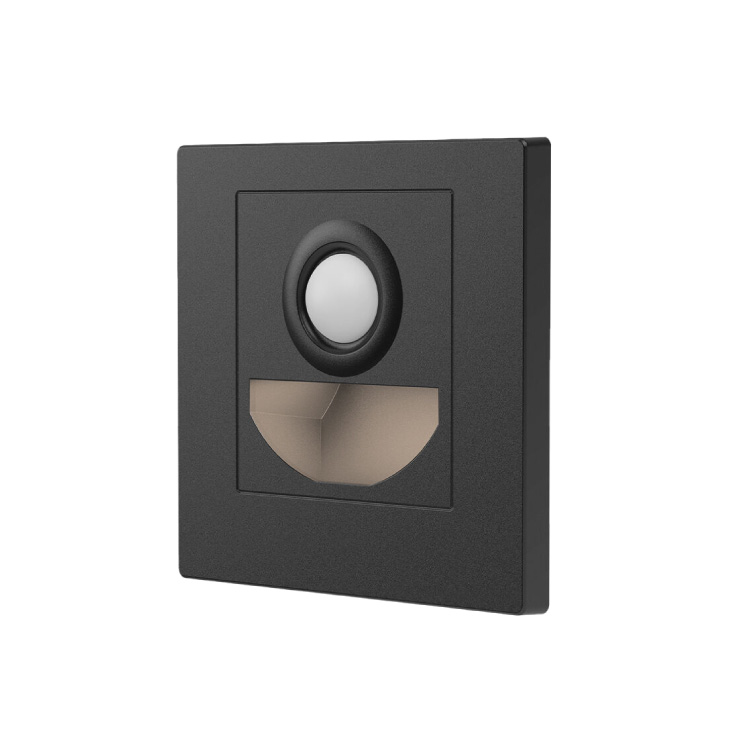 BRAYTRON crna zidna LED lampa 1.5W slika 1