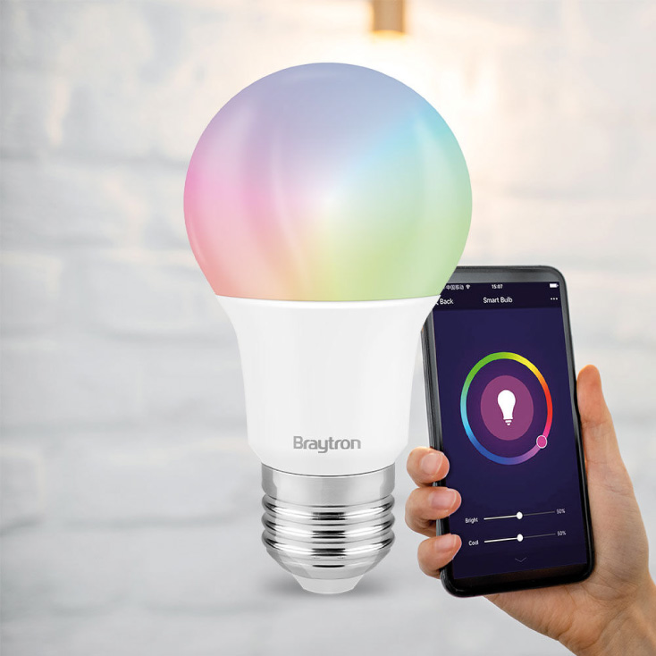 LED Wi-Fi smart sijalica 9W BRAYTRON slika 2