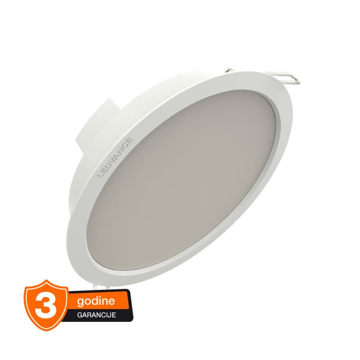 LEDVANCE LED ugradna panel lampa 13W 2700K bela slika 1