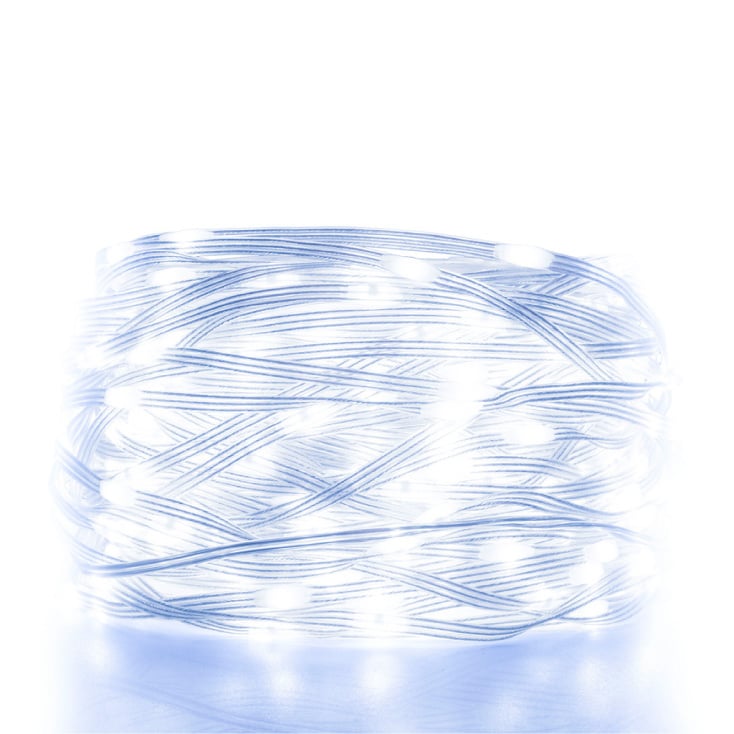 Svetleći niz sa 1000 hladno belih LED dioda 70m slika 2