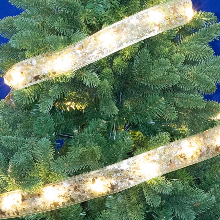 LED svetleći niz zlatna traka sa 100 LED dioda slika 1