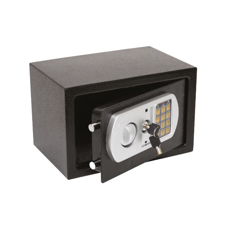 Mini digitalni sef sa ključem 31x20x20cm slika 1