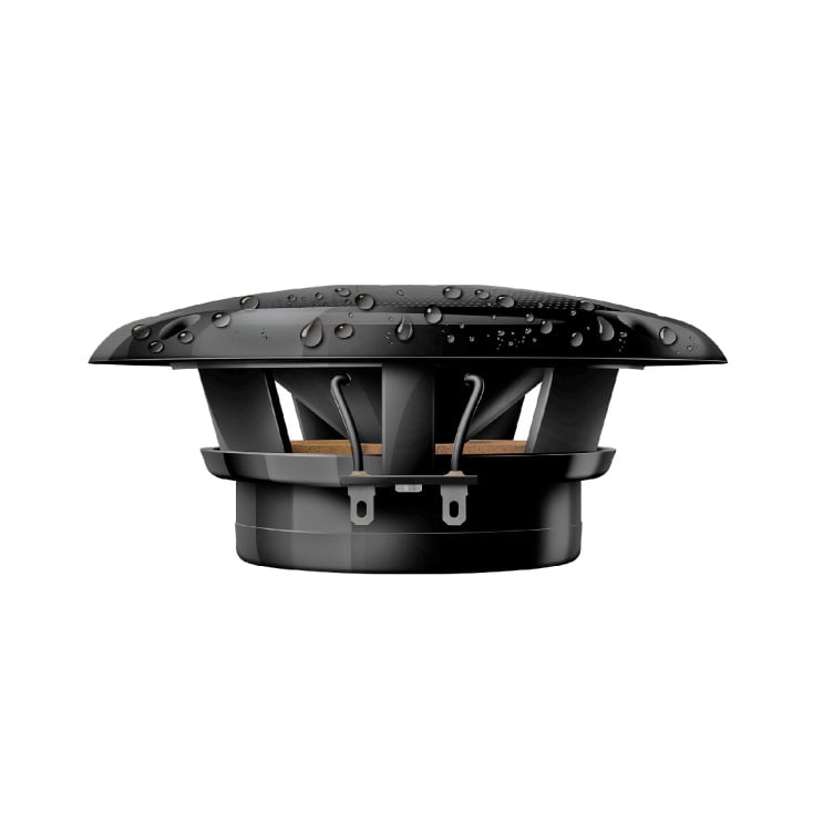 Nepromočivi ugradni zvučnici 130mm 50W crni slika 2