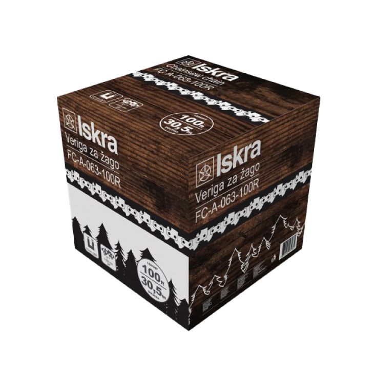 Lanac za testeru u rolni 1.6mm 9.525mm slika 1