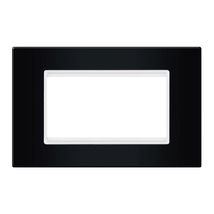 Crna maska sa belim nosačem 4M slika 1