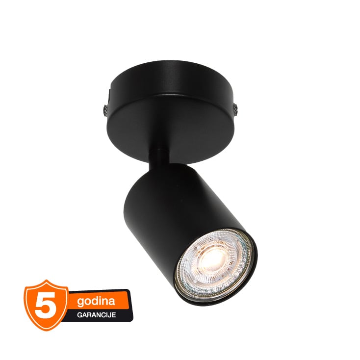 OSRAM ELEMENTAL crna spot lampa 1xGU10 slika 1